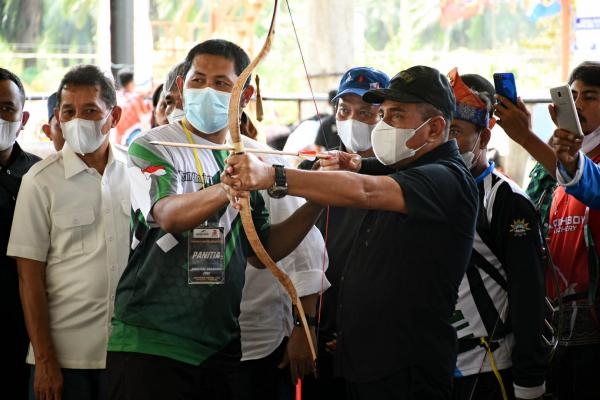 Edy Rahmayadi Bangga Sumut Bisa Selenggarakan Kompetisi Horseback Archery